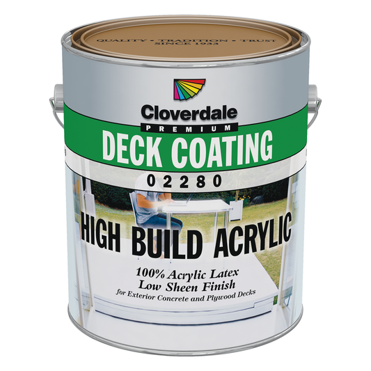 Revêtement Terrasses et Patio 100% Acrylique Gris Deck Coating 02280