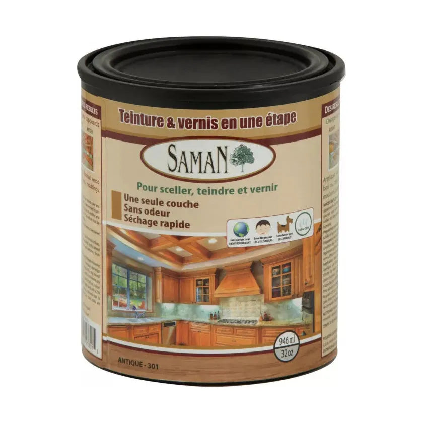 Teinture et Vernis une étape SamaN - SAM