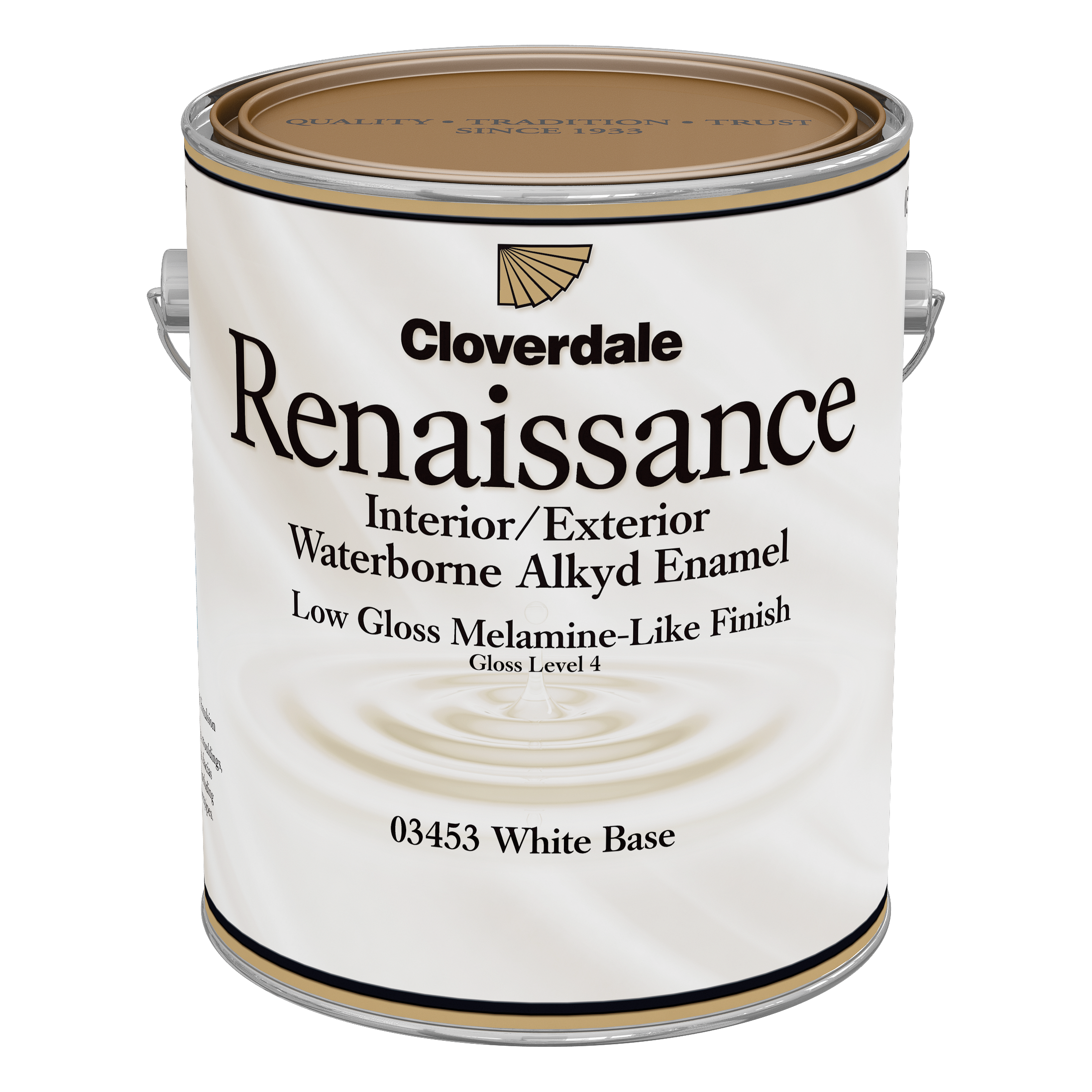 Interior/Exterior Paint for Renaissance Cabinets 03453 Melamine