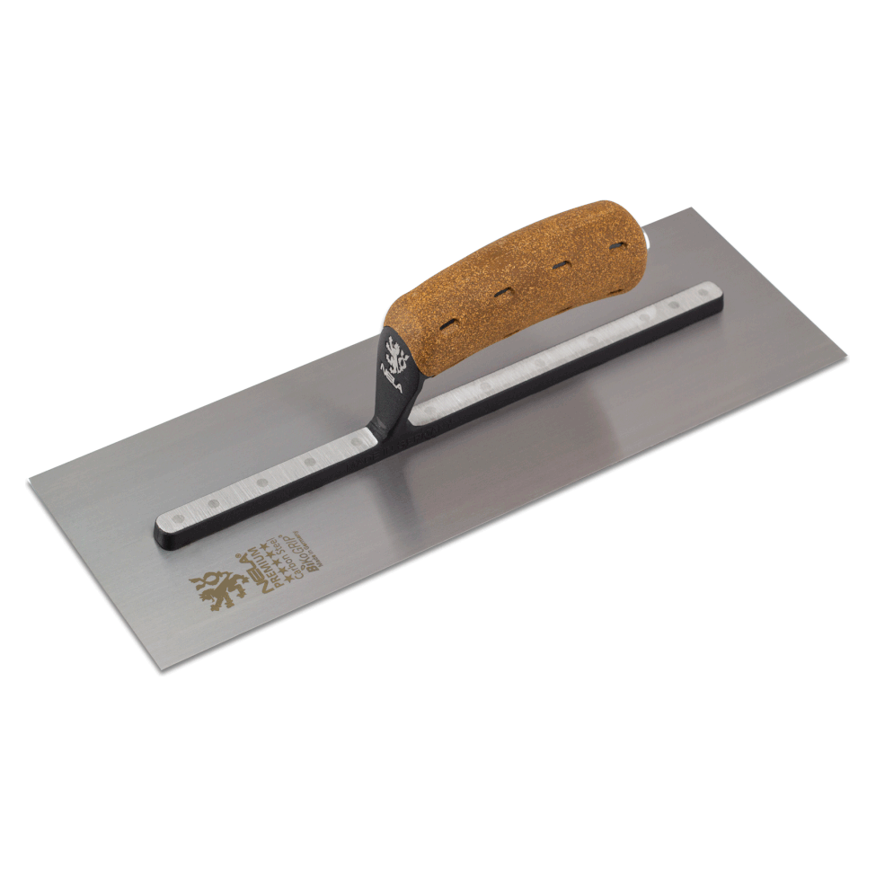 Nela Premium Trowel, Stainless Steel, Cork, BiKo Grip
