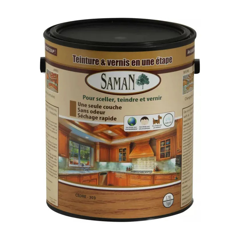 Teinture et Vernis une étape SamaN - SAM