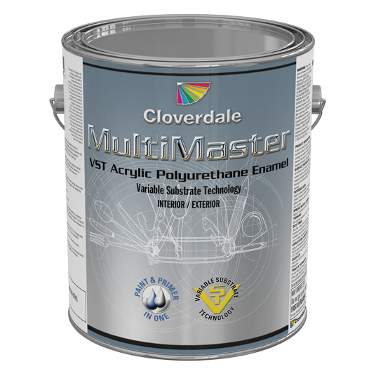 Peinture Extérieur Polyuréthane 100% Acrylique MultiMaster 3.78L 71423 SEMI-BRILLANT