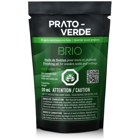 Brio-Huile de Finition Monocouche Pour Murs et Plafonds en Bois