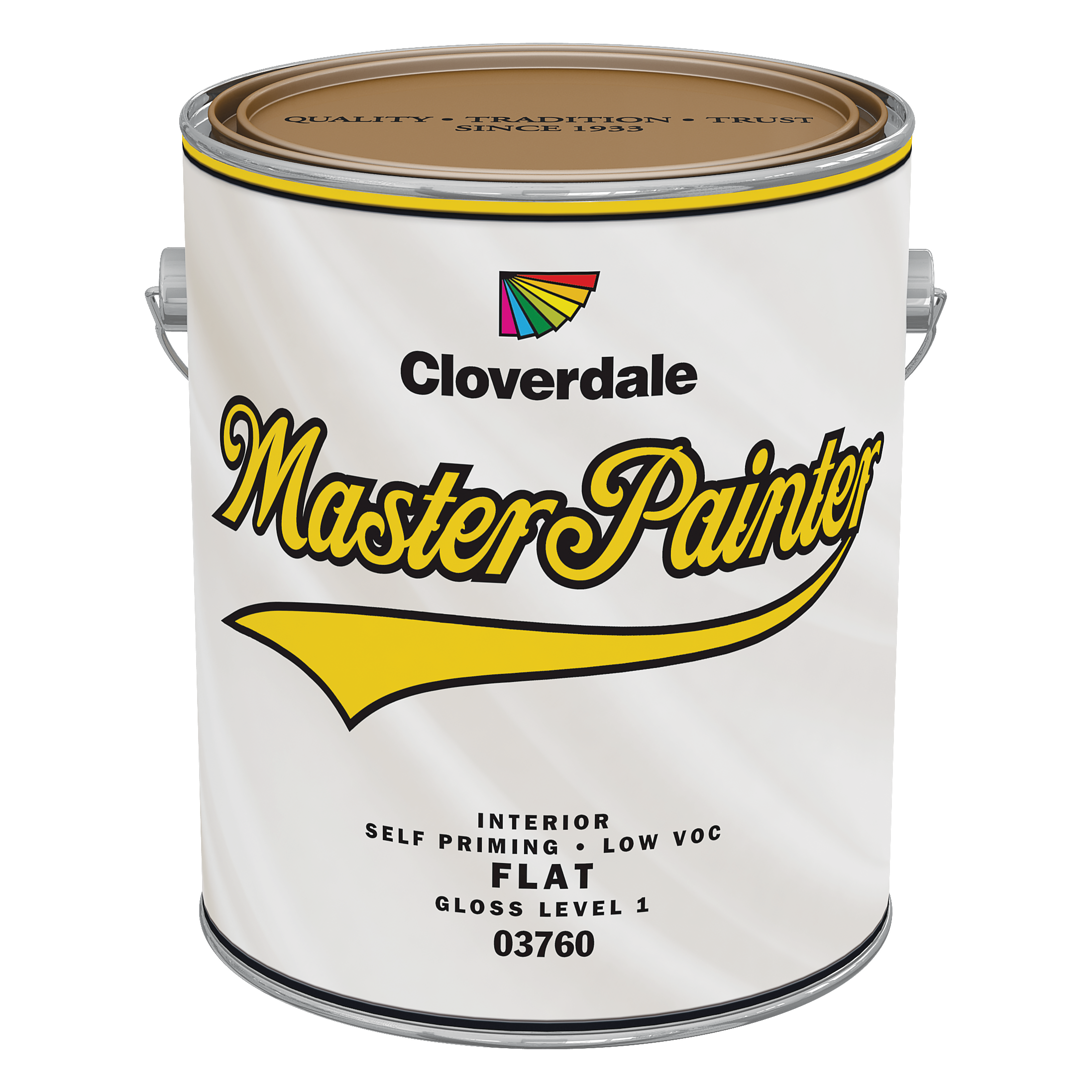 Master Paint 03760 Matte Latex Interior Paint