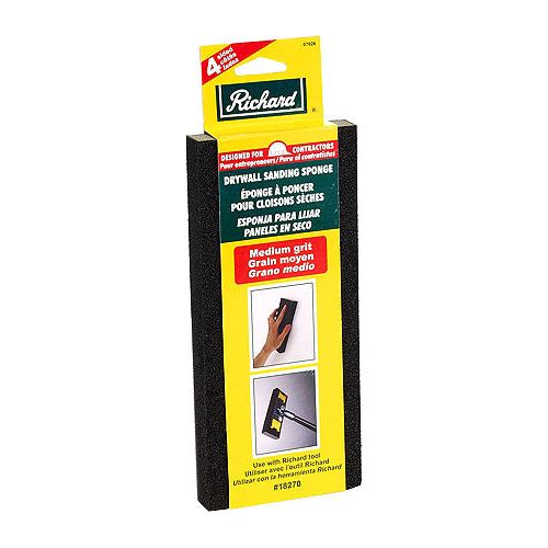 Richard Sanding Sponge for Drywall, Fine Grit