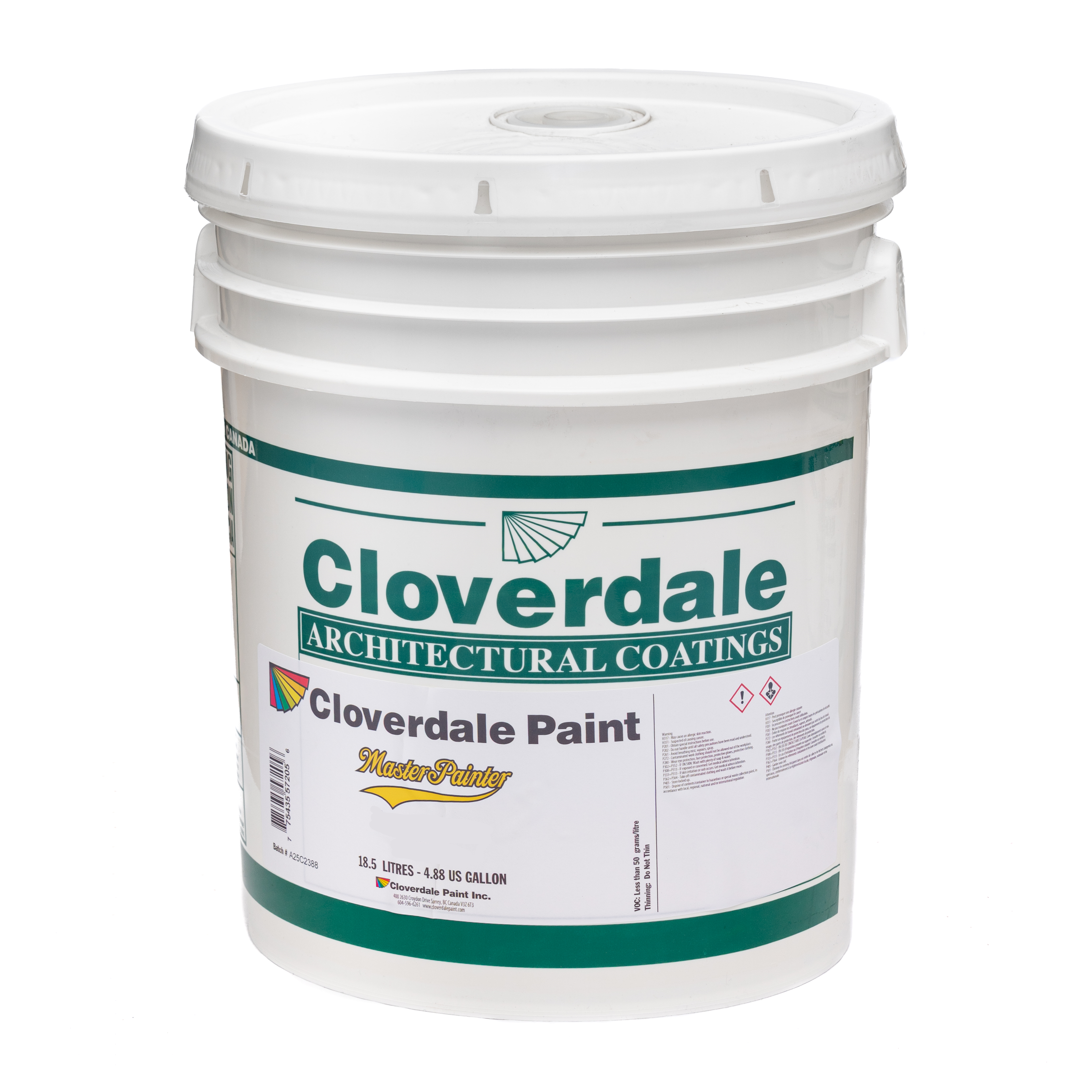 Master Paint 03760 Matte Latex Interior Paint