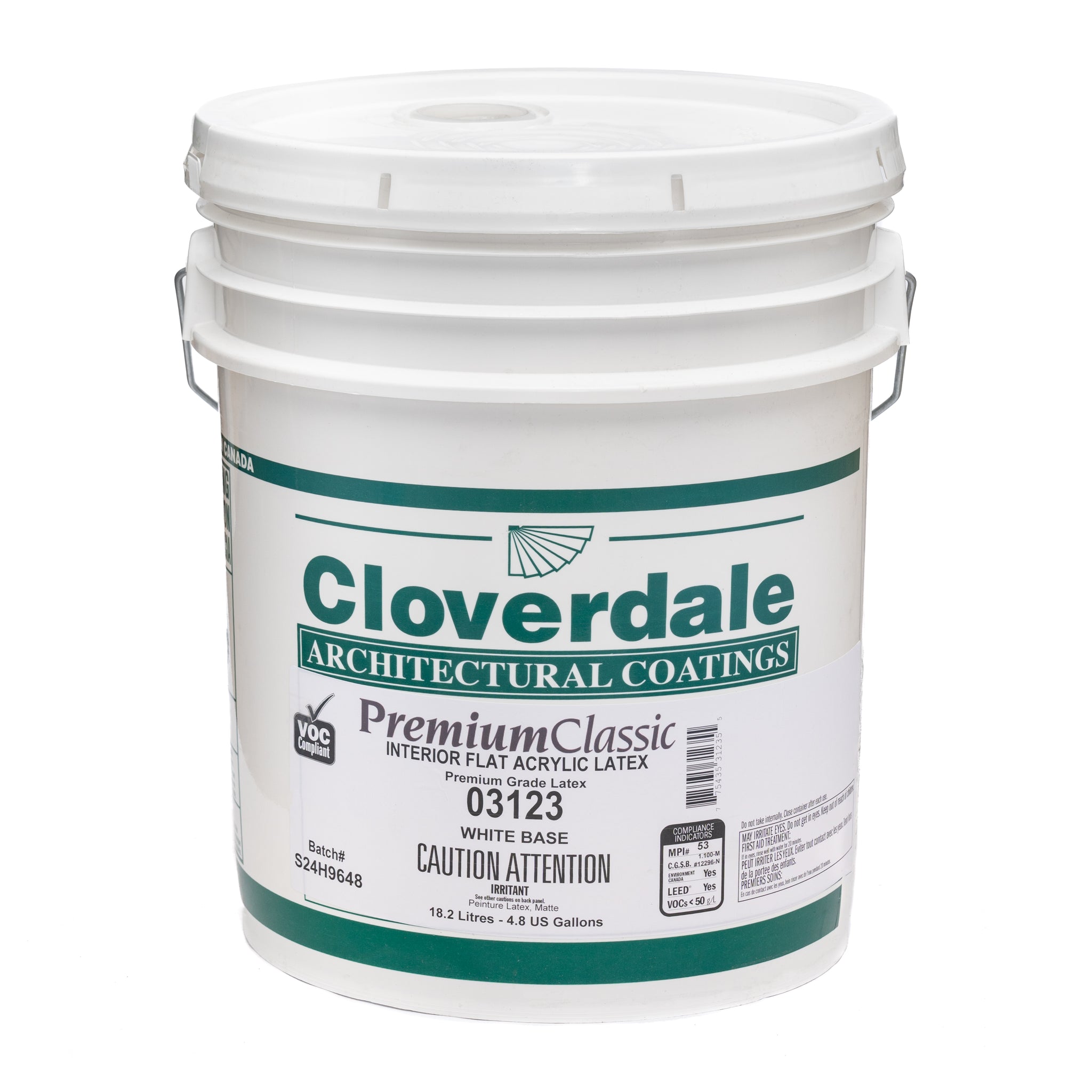 Peinture Intérieur Acrylique Premium Classic 03123 MAT