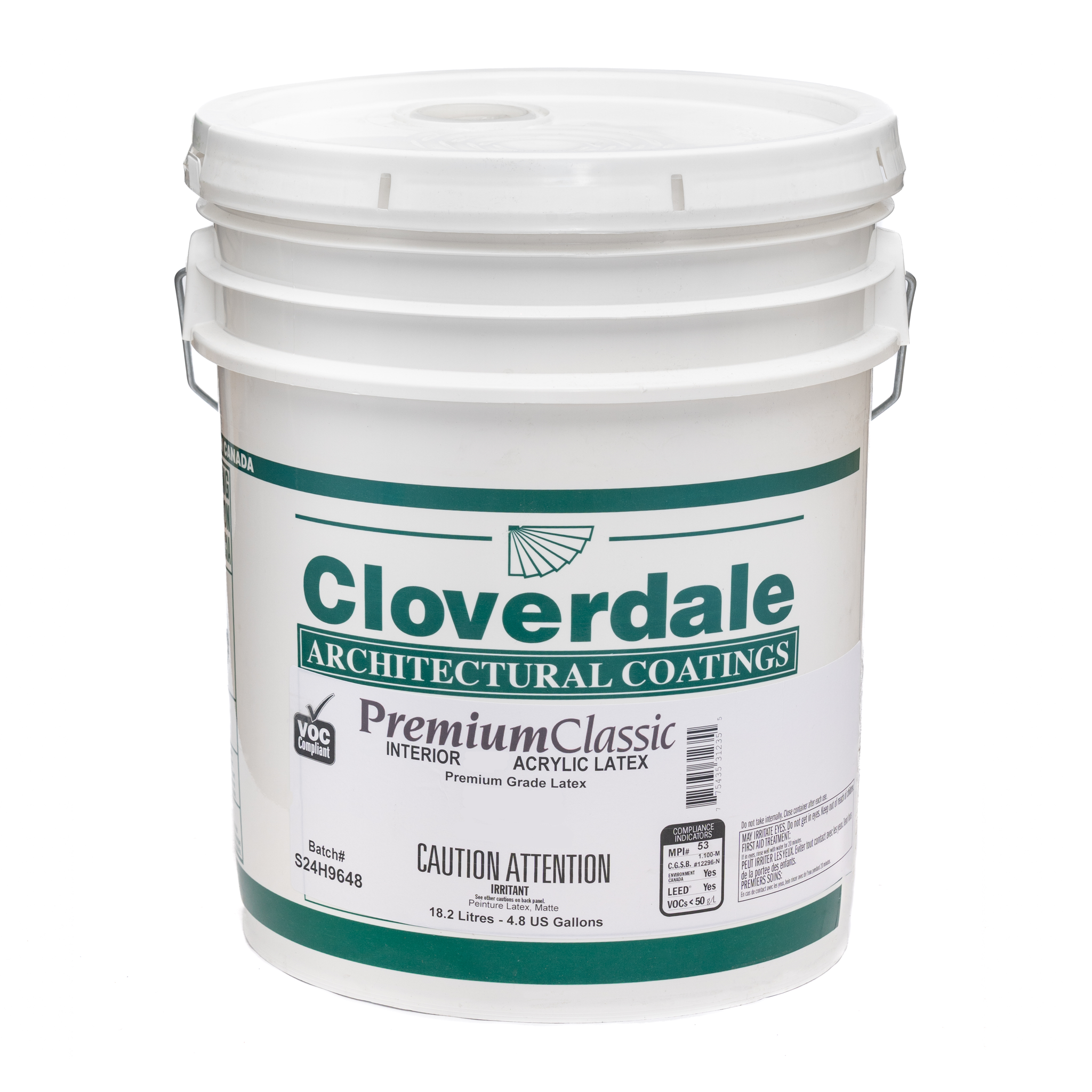 Peinture Intérieur Acrylique Premium Classic 01123 SEMI-LUSTRE