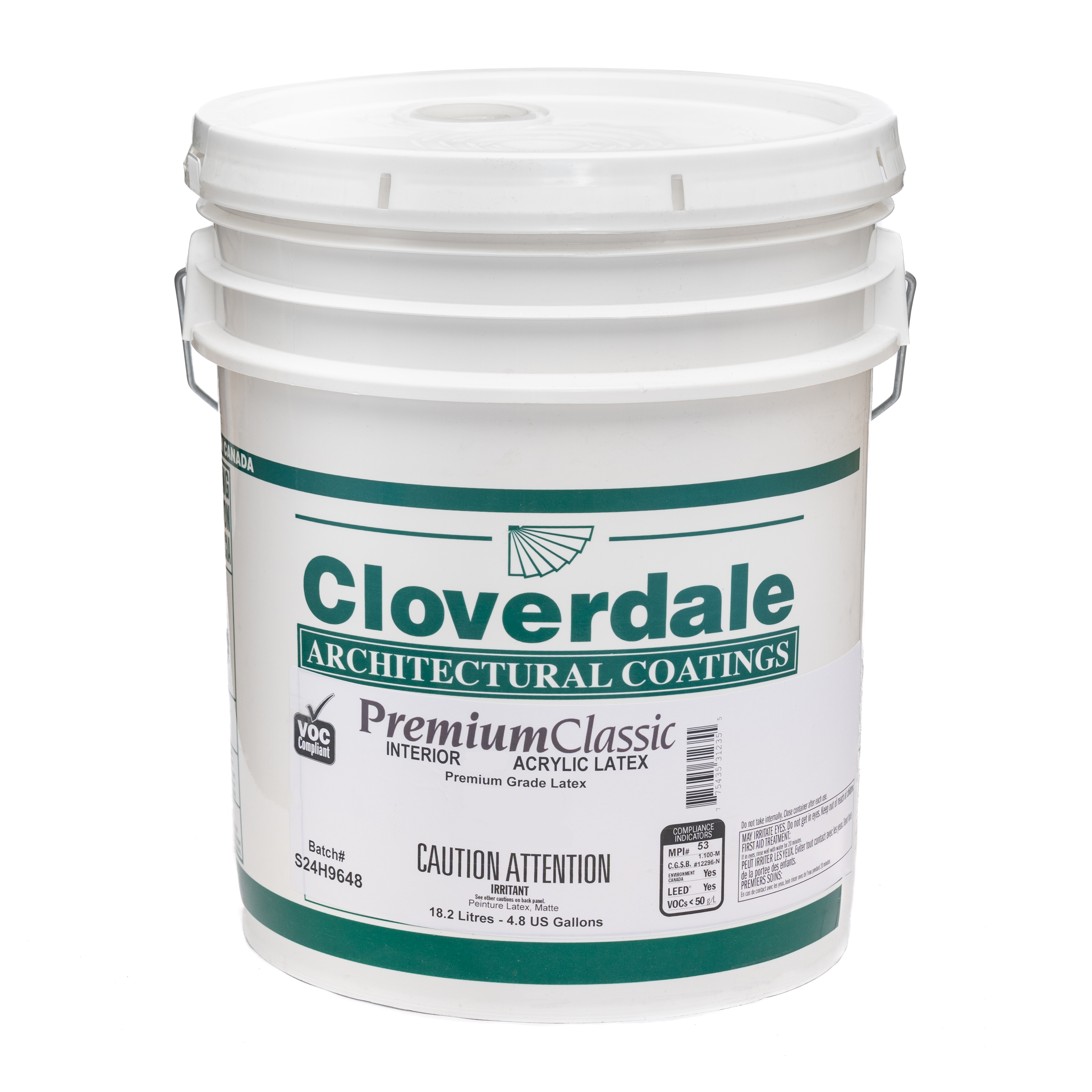 Premium Classic Acrylic Interior Paint 03823 Pearl