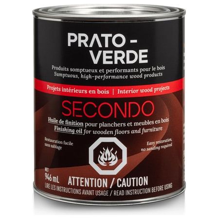 Secondo - Finishing oil for wooden floors and furniture for easy restoration without sanding 