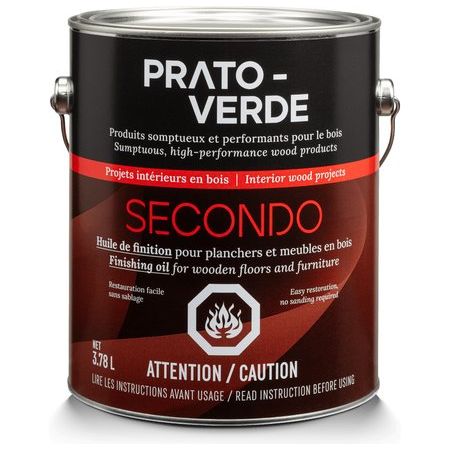 Secondo - Finishing oil for wooden floors and furniture for easy restoration without sanding 