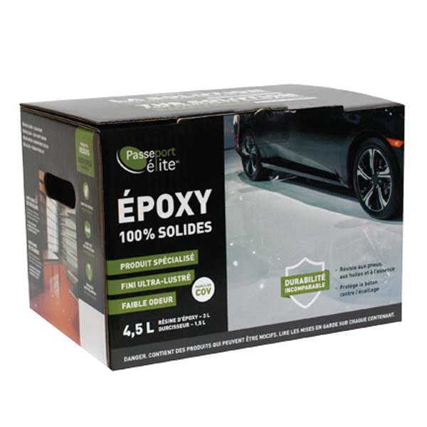 Époxy 100% Solide pour plancher Intérieur COULEURS MÉTALIQUE