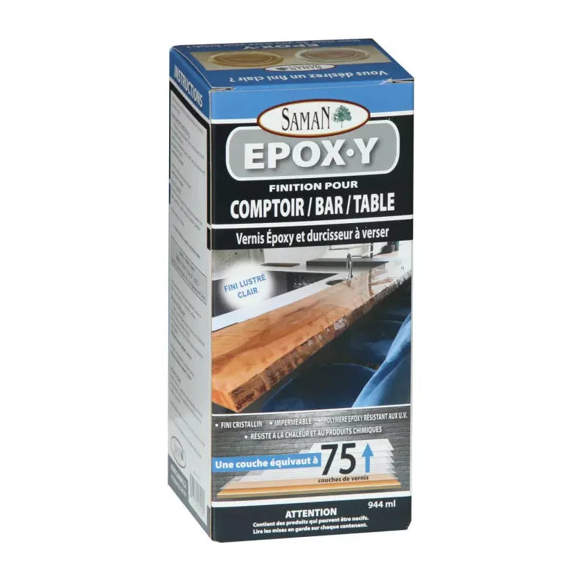 SamaN Epox-y Countertop Finish – Polymer epoxy resin for countertops, bars and tables