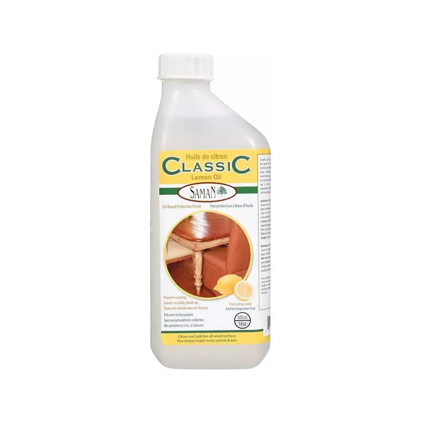 Huile Protectrice de Citron pour Meuble 500 ml