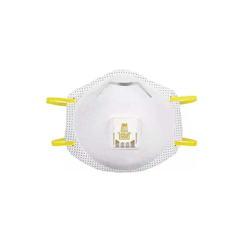 3M Cool Flow N95 Disposable Mask 8511 Box of 10 