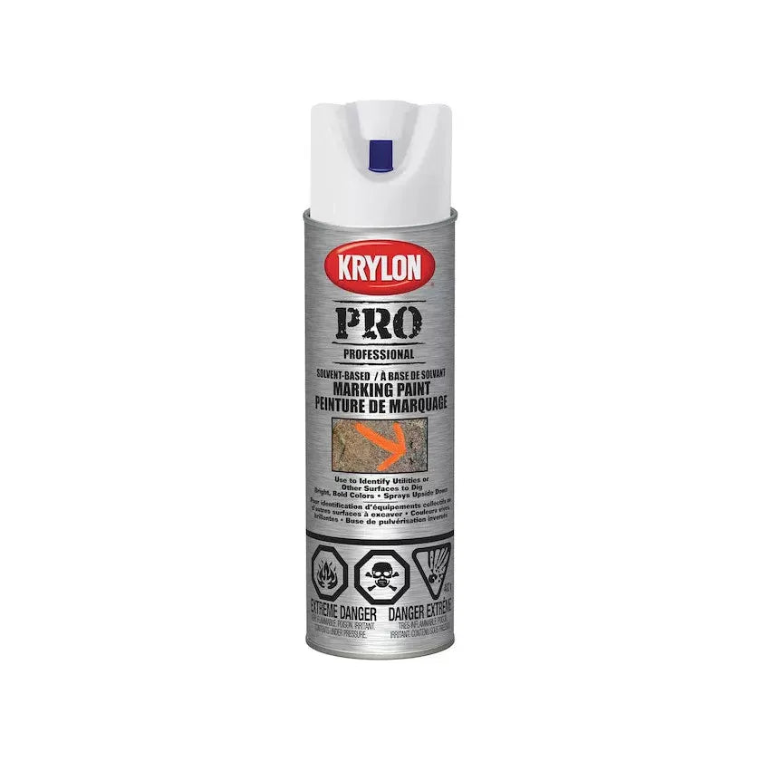 Peinture Aérosol Krylon a L'huile à l'envers, blanc, 482 g