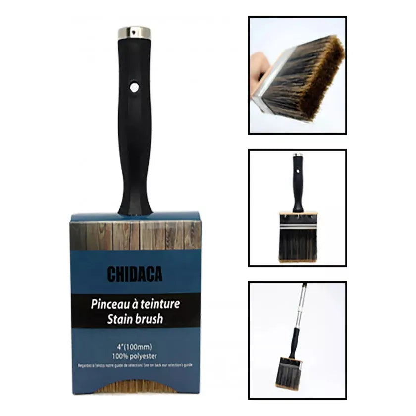 Chidaca Dye Brush 100% Polyester 4''