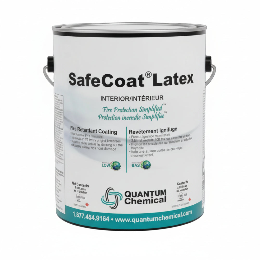 Firecoat SafeCoat Latex Fire Retardant/Intumescent Paint — Peinture dépôt
