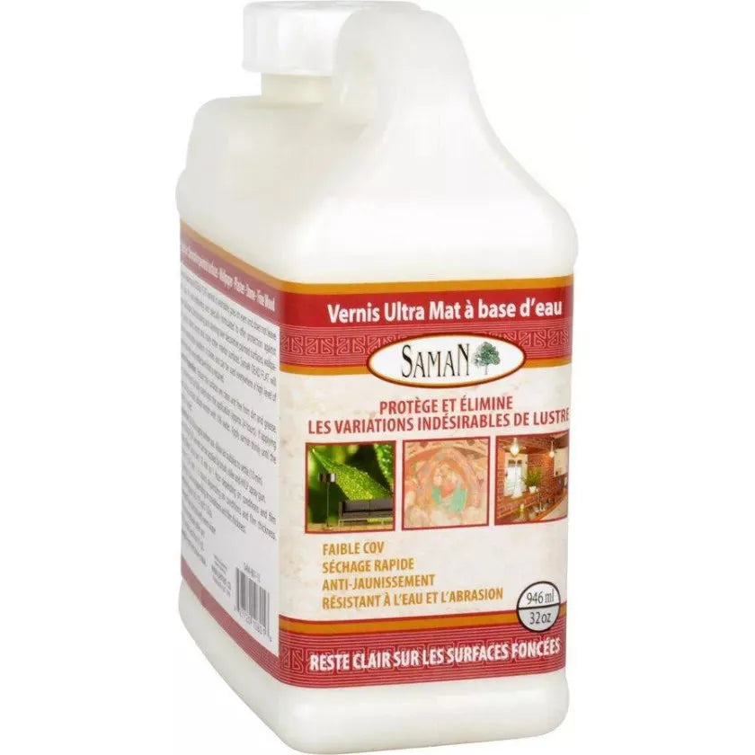 Vernis Ultra Mat à Base D'eau Intérieur