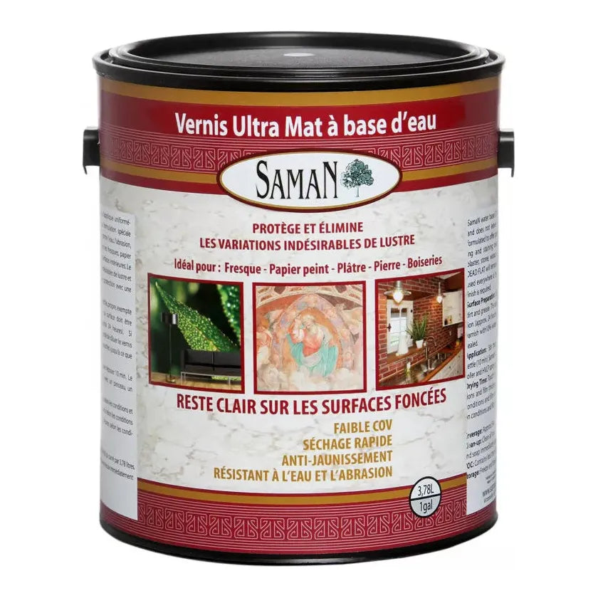 Vernis Ultra Mat à Base D'eau Intérieur